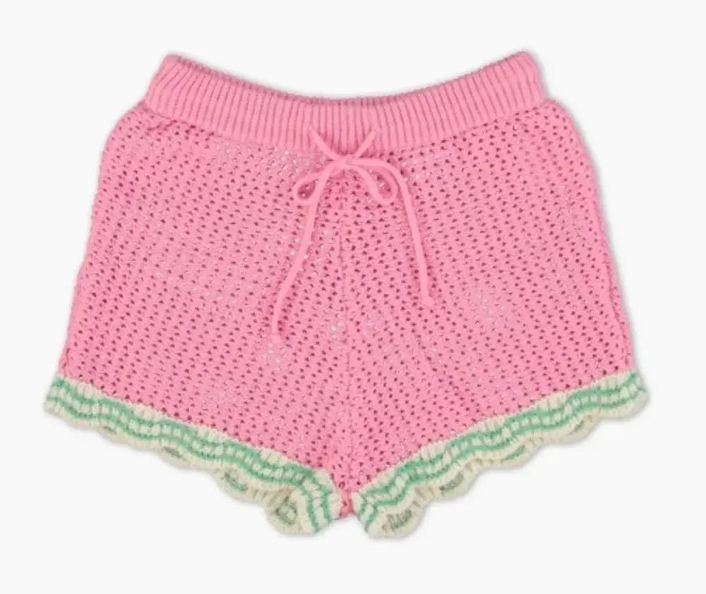 Bebe Organic Marina Shorts in Pink Floss Sz. 8Y